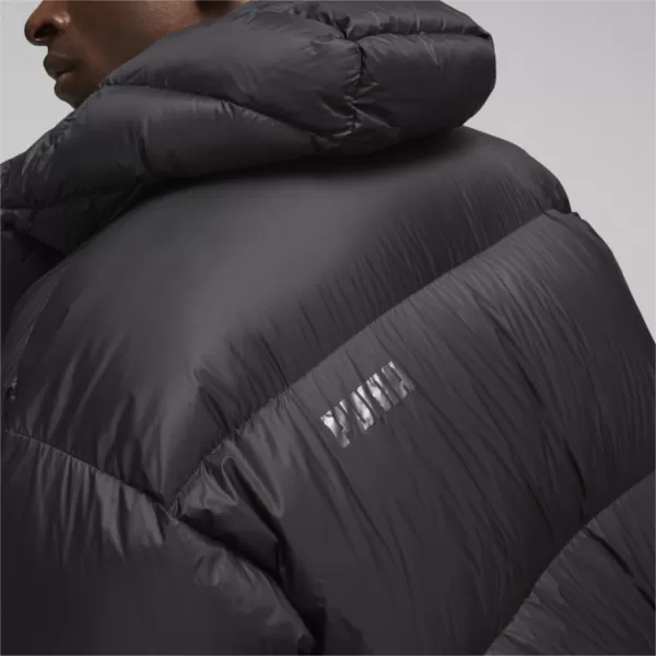  Moška jakna PUMA HOODED ULTRA DOWN PUFFER JACKET ČRNA 