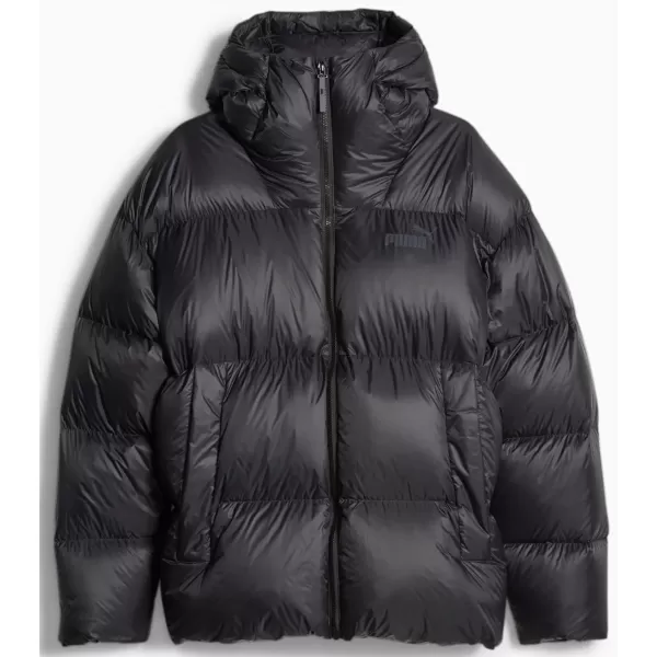  Moška jakna PUMA HOODED ULTRA DOWN PUFFER JACKET ČRNA 