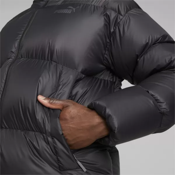  Moška jakna PUMA HOODED ULTRA DOWN PUFFER JACKET ČRNA 