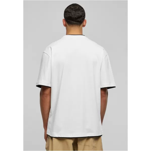  Srajca URBAN CLASSICS TB029A BELA/ČRNA 