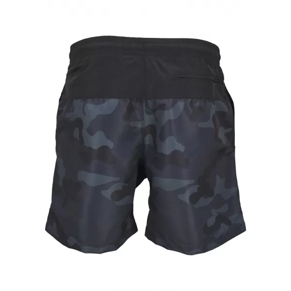  Kratke hlače URBAN CLASSICS TB1026 ČRNA/TEMNA CAMO 