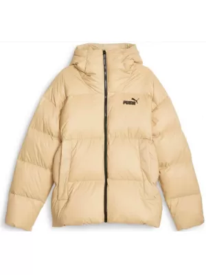 Moška jakna PUMA HOODED ULTRA DOWN PUFFER JACKET BEŽ