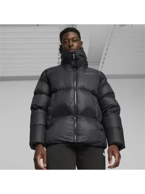 Moška jakna PUMA HOODED ULTRA DOWN PUFFER JACKET ČRNA