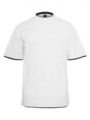 Srajca URBAN CLASSICS TB029A BELA/ČRNA