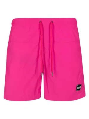 Kratke hlače URBAN CLASSICS TB1026 NEON ROZA