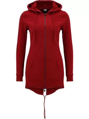 Damske trenirke URBAN CLASSICS TB1075 BURGUND