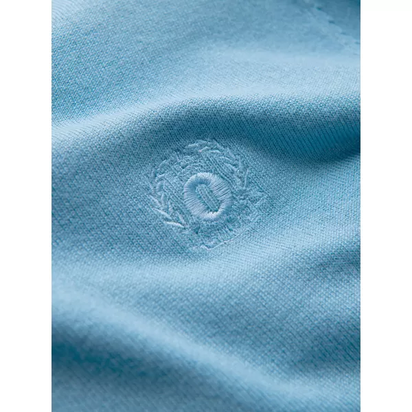  Moški pulover OMBRE OM-SWBS-0107 SVETLO MODRA 