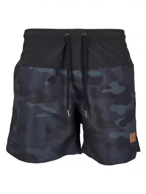 Kratke hlače URBAN CLASSICS TB1026 ČRNA/TEMNA CAMO