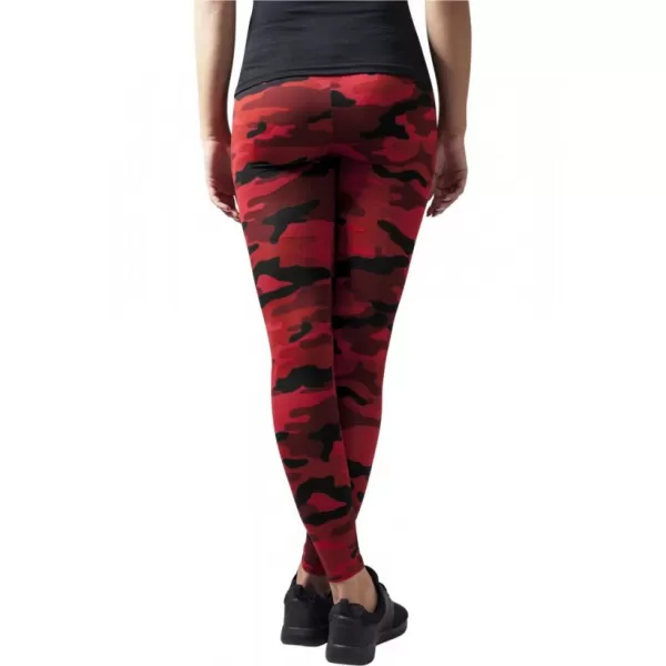  Gamaše URBAN CLASSICS TB1331 RDEČA CAMO 