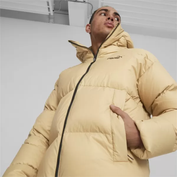  Moška jakna PUMA HOODED ULTRA DOWN PUFFER JACKET BEŽ 