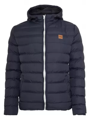 Jakna URBAN CLASSICS TB863 MORNARICA/BELA/MORNARICA