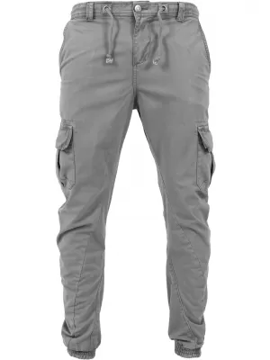 Hlače URBAN CLASSICS TB1268 TEMNO SIVA