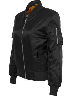 Ženska jakna URBAN CLASSICS TB807 ČRN