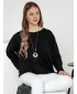 Damske trenirke DSTREET LOOSEFEMME ČRN