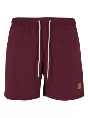 Kratke hlače URBAN CLASSICS TB1026 ČEŠNJA