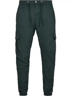 Hlače URBAN CLASSICS TB1268 STEKLENICA ZELENA
