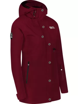 Ženska smučarska jakna NORDBLANC NBWJL8127 BORDO