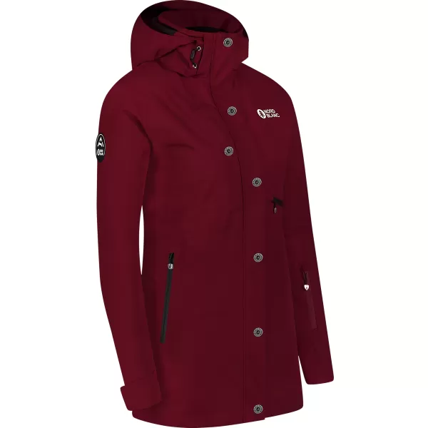  Ženska smučarska jakna NORDBLANC NBWJL8127 BORDO 