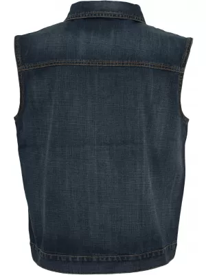 Moški telovnik URBAN CLASSICS TB514 DENIM MODRA