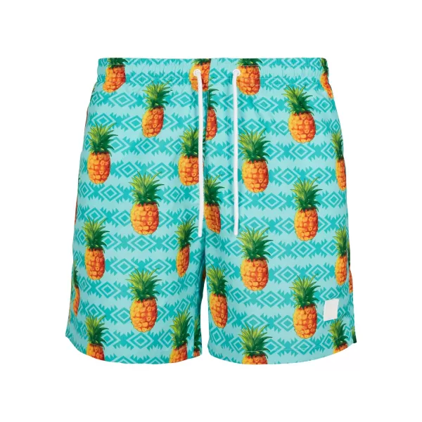  Kratke hlače URBAN CLASSICS TB2679 ANANAS AOP 