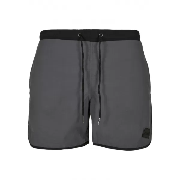  Kratke hlače URBAN CLASSICS TB2050 ČRNA/TEMNA SENCA 
