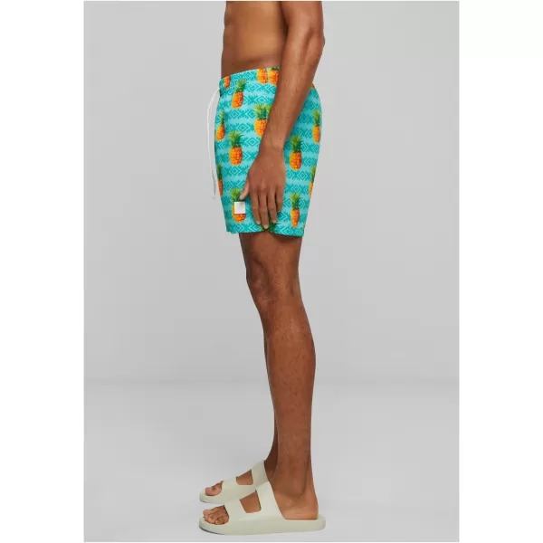  Kratke hlače URBAN CLASSICS TB2679 ANANAS AOP 
