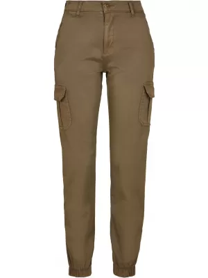 Ženske hlače URBAN CLASSICS TB3048 OLJK