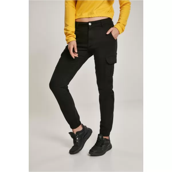  Ženske hlače URBAN CLASSICS TB3048 ČRN 