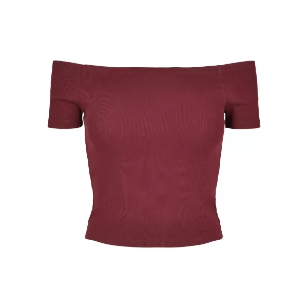  Srajca URBAN CLASSICS TB1500 RDEČE VINO 