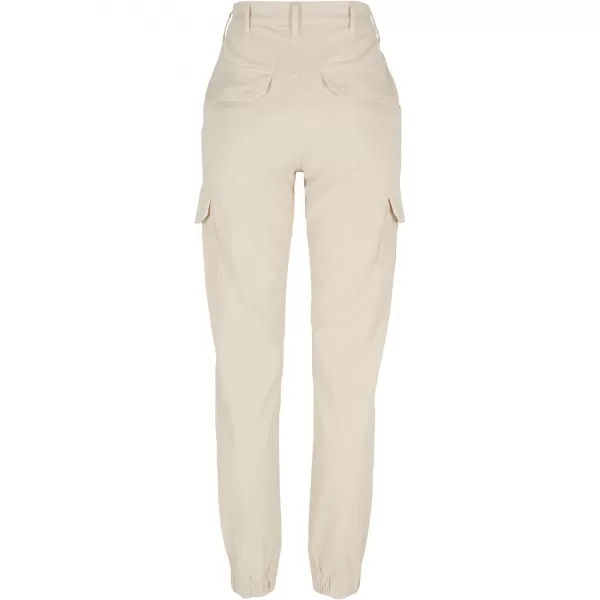 Ženske hlače URBAN CLASSICS TB3048 BELA/PESEK 