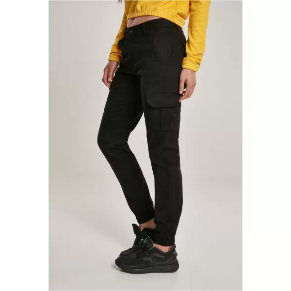  Ženske hlače URBAN CLASSICS TB3048 ČRN 