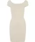 Obleka URBAN CLASSICS TB1501 BELA/PESEK