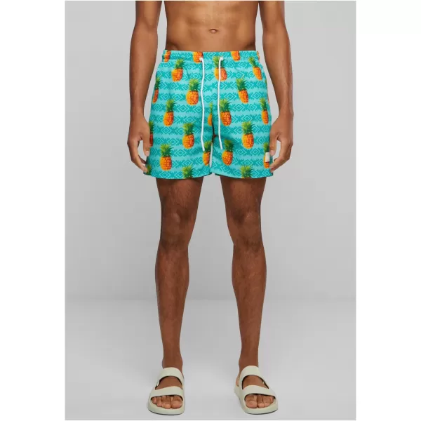  Kratke hlače URBAN CLASSICS TB2679 ANANAS AOP 