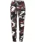 Ženske hlače URBAN CLASSICS TB3047 VINO CAMO