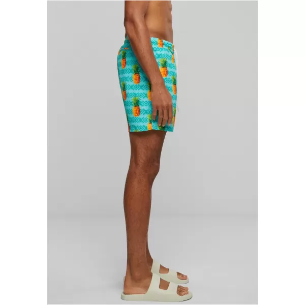  Kratke hlače URBAN CLASSICS TB2679 ANANAS AOP 