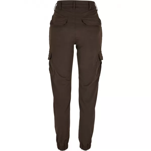  Ženske hlače URBAN CLASSICS TB3048 RJAVA 