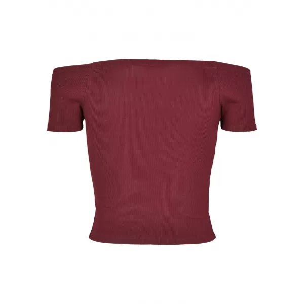  Srajca URBAN CLASSICS TB1500 RDEČE VINO 