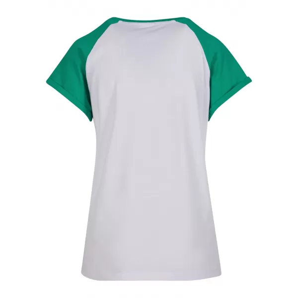  Srajca URBAN CLASSICS TB1913 BELA/PRAPROT ZELENA 