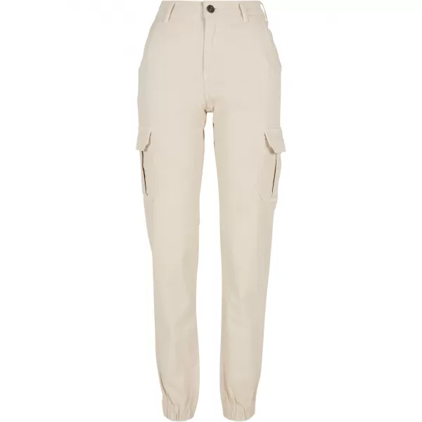  Ženske hlače URBAN CLASSICS TB3048 BELA/PESEK 