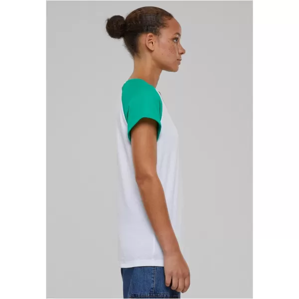  Srajca URBAN CLASSICS TB1913 BELA/PRAPROT ZELENA 