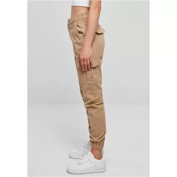  Ženske hlače URBAN CLASSICS TB3048 UNION BEŽ 