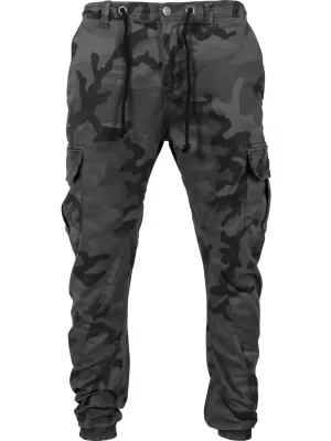 Hlače URBAN CLASSICS TB1611 SIVA CAMO