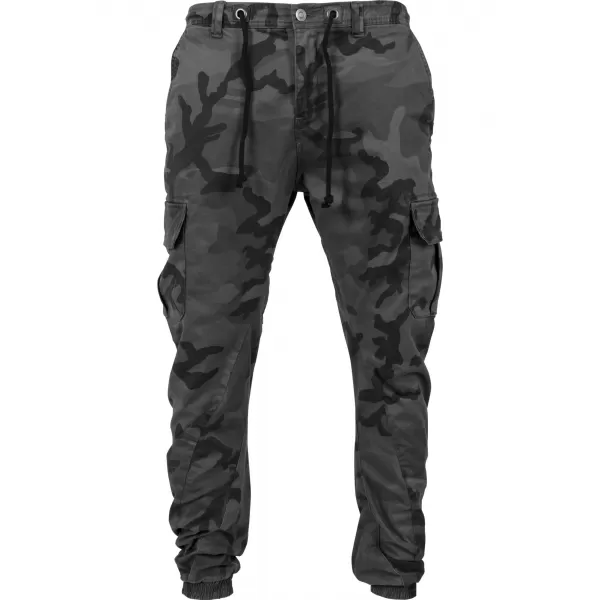  Hlače URBAN CLASSICS TB1611 SIVA CAMO 