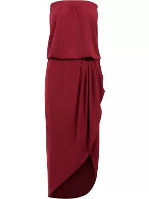 Obleka URBAN CLASSICS TB1508 BURGUND
