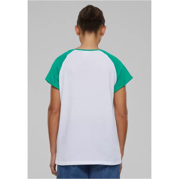  Srajca URBAN CLASSICS TB1913 BELA/PRAPROT ZELENA 