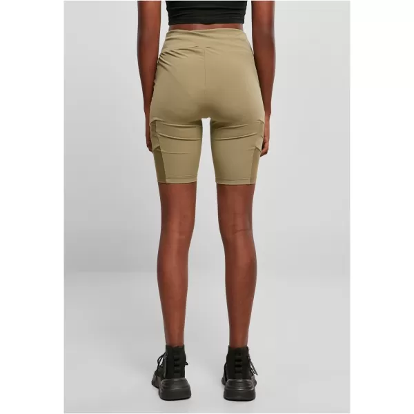  Ženske kratke hlače URBAN CLASSICS TB4354 KHAKI 