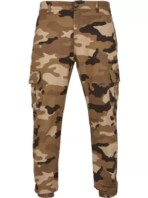 Hlače URBAN CLASSICS TB3137 TEMNO ZEMELJSKO CAMO