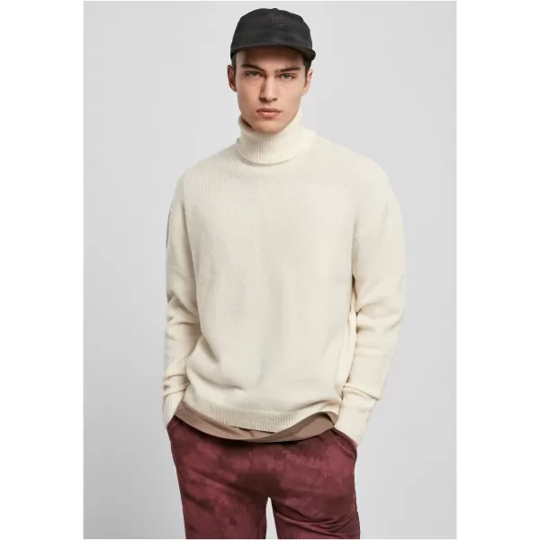  Moški pulover URBAN CLASSICS TB4496 BELA/PESEK 