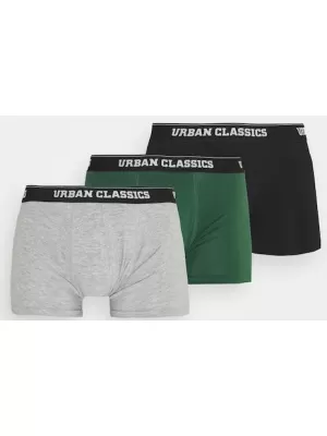 Boksar URBAN CLASSICS TB3708 SIVO/TEMNO ZELENA/ČRNA