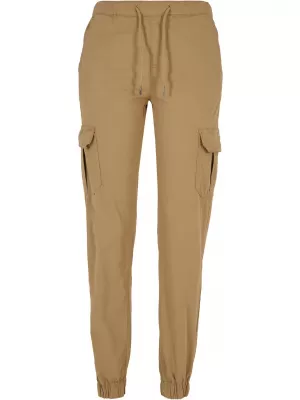 Ženske hlače URBAN CLASSICS TB3626 UNION BEŽ